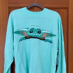 Mandalorian Baby Yoda Long Sleeve New